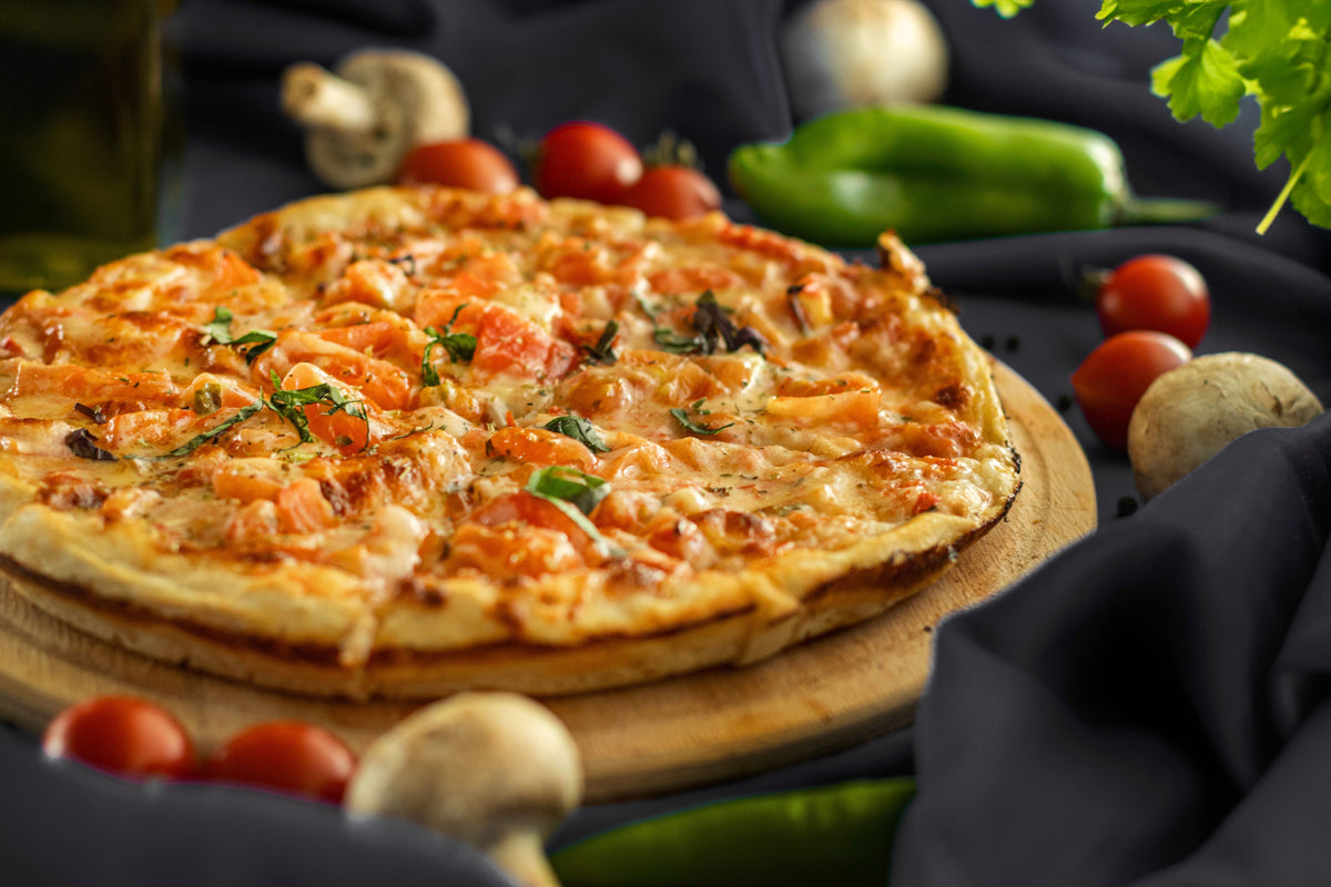Tortilla-pizza in 10 minuten uit de airfryer